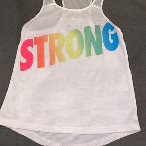 Xersion Girls Athletic Tank Top Size S(7/8)